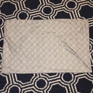 Grey Patterned Pillow Case